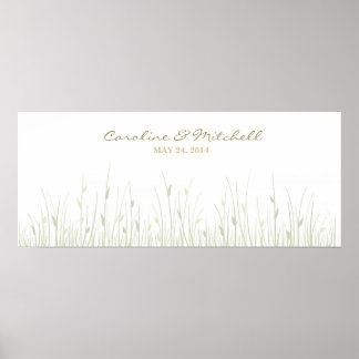 Fingerprint Flowers Poster