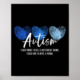 Fingerprint Heart Autism Each Print Tells A Differ