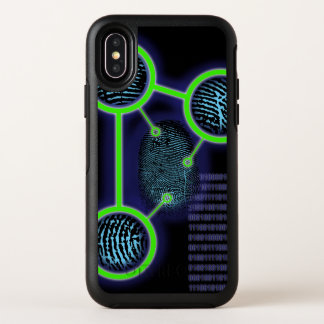 Fingerprint Identification OtterBox Symmetry iPhone X Case
