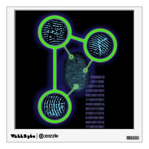 Fingerprint Identification Science Wall Decal