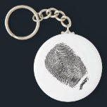 Fingerprint Keychain<br><div class="desc">A realistic-looking fingerprint design</div>