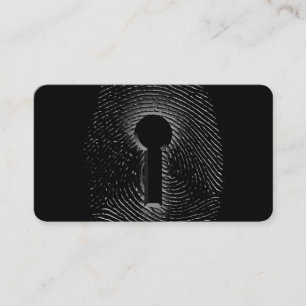 Fingerprint Lock Business Card