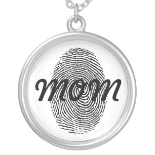 Fingerprint Square Keepsake Pendant