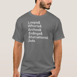 Fingerprint Terms T-Shirt