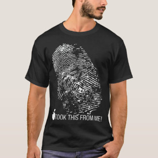 Fingerprint with Apple T-Shirt