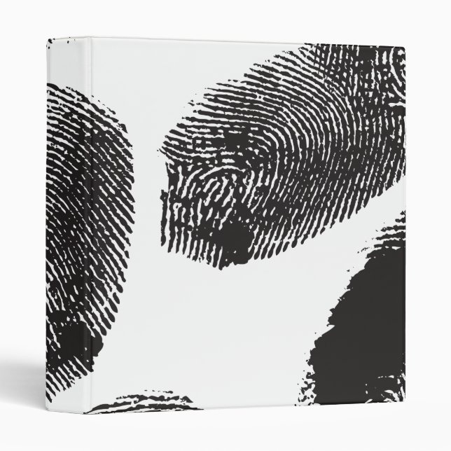 Fingerprints 3 Ring Binder (Front/Spine)