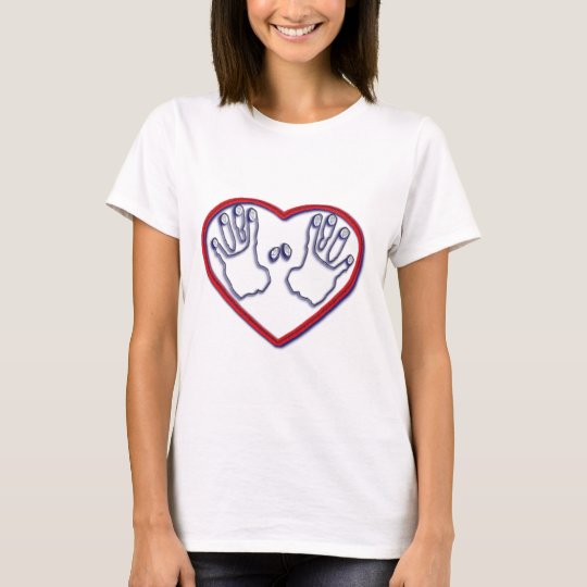 Fingerprints of God - 1 Peter 5:6-7 T-Shirt