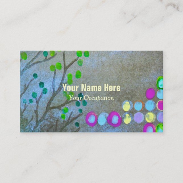 Fingerprints & Twigs Business Card (Front)