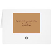 Fingers and Toes Card (Back Horizontal)