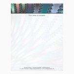 Fingers Fractal Art Letterhead
