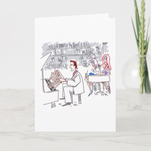 Fingers greeting card