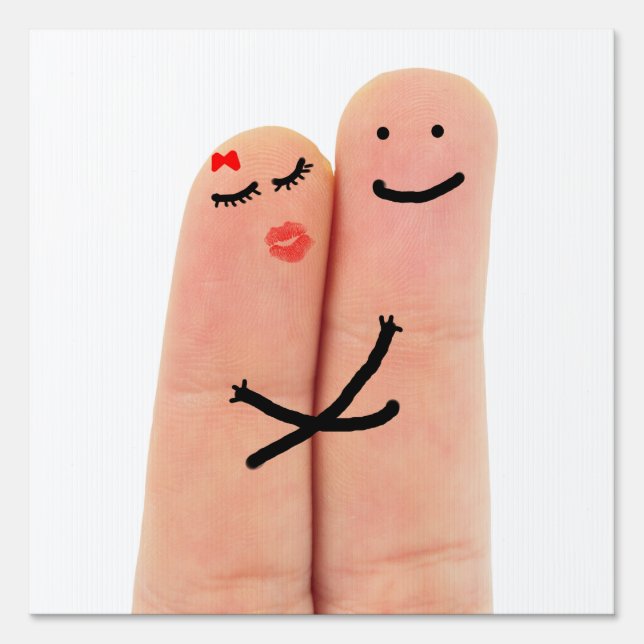 Fingers in love sign (Front)