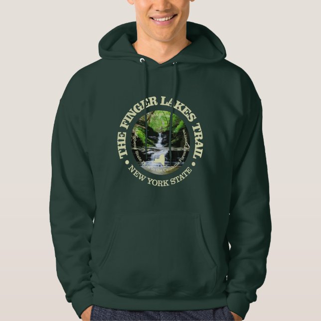Fingers Lakes Trail Hoodie (Front)