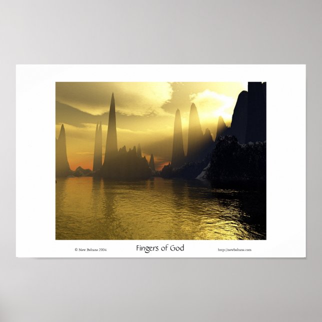 Fingers of God Poster (Front)