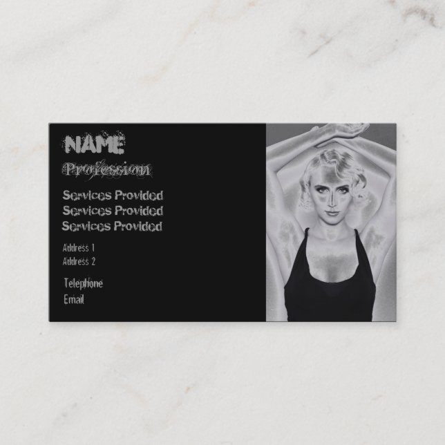 Fingerwave Business Card (Front)