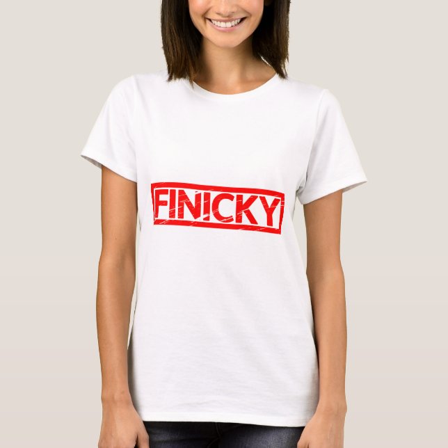 Finicky Stamp T-Shirt (Front)