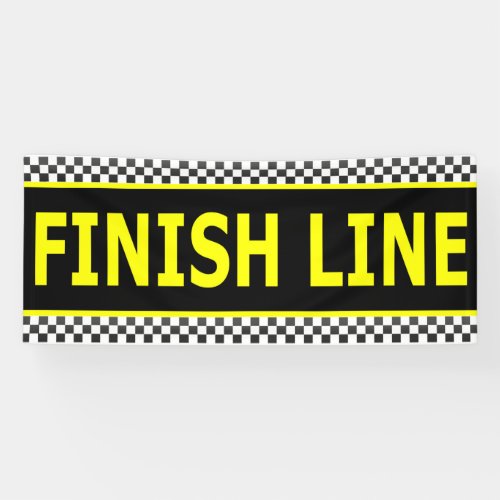 Finish Line Banner