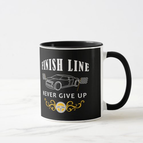 finish line mug