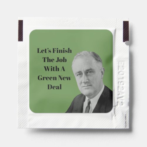 Finish The Job Green New Deal Hand Sanitizer Packet