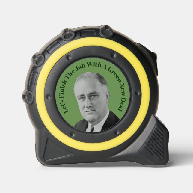 Finish The Job Green New Deal Tape Measure (Front)
