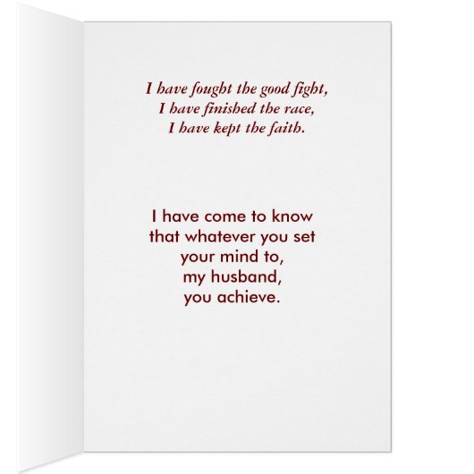 Finish The Race (Inside (Right))