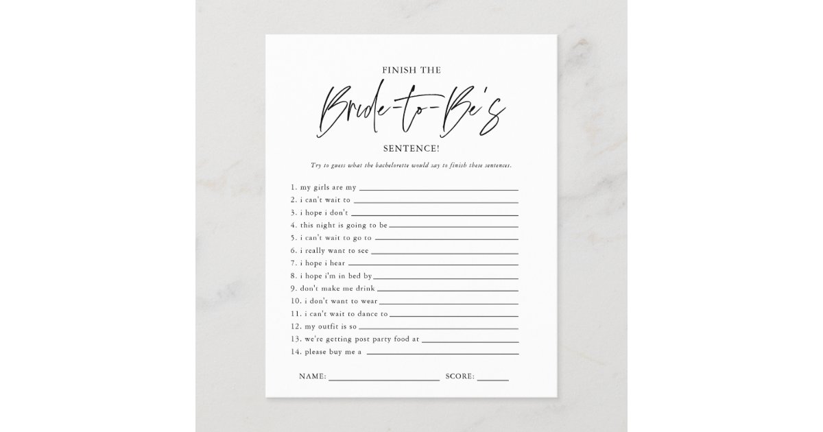 finish-the-sentence-bridal-shower-game-zazzle