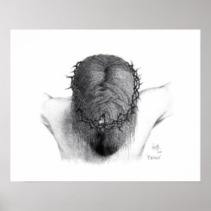 "Finished" - pointillism Poster