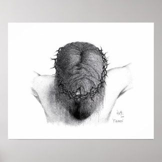 "Finished" - pointillism Poster