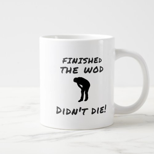 Finished the WOD _ Crossfit_Inspired Novelty Mugs