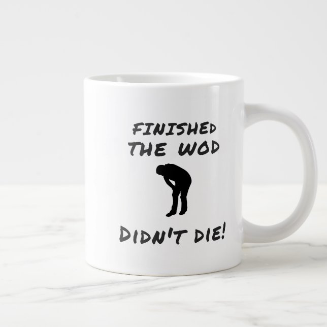 Finished the WOD - Crossfit-Inspired Novelty Mugs (Right)