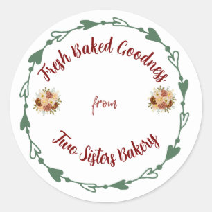 Finishing Touch Classic Round Sticker