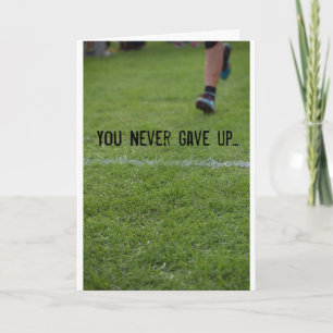 Finishlinecard Card