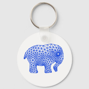 Finite Elephant Keychain