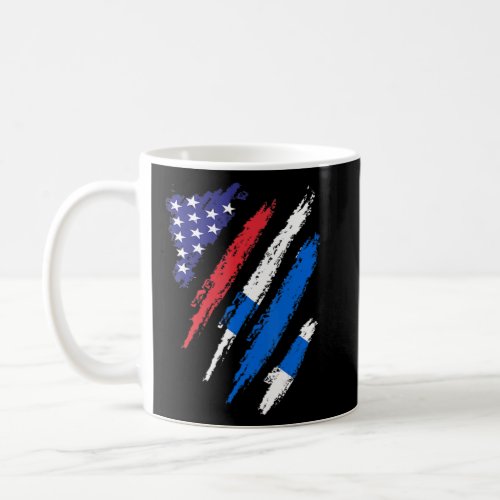 Finland American Grown Flag USA Patriot Heritage M Coffee Mug