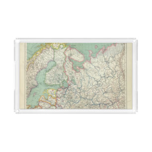 Finland and Russia Acrylic Tray