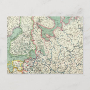 Finland and Russia Postcard