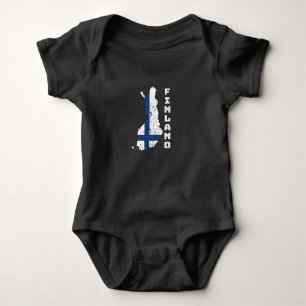Finland Baby Bodysuit