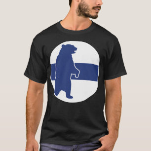 Finland Bear Finnish National Animal Flag T-Shirt