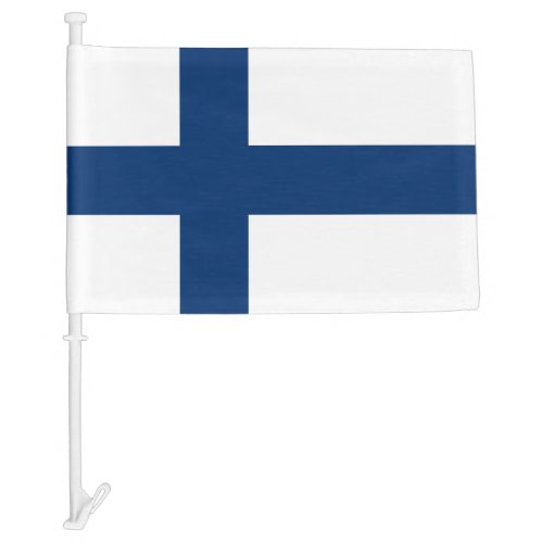 Finland Car Flag