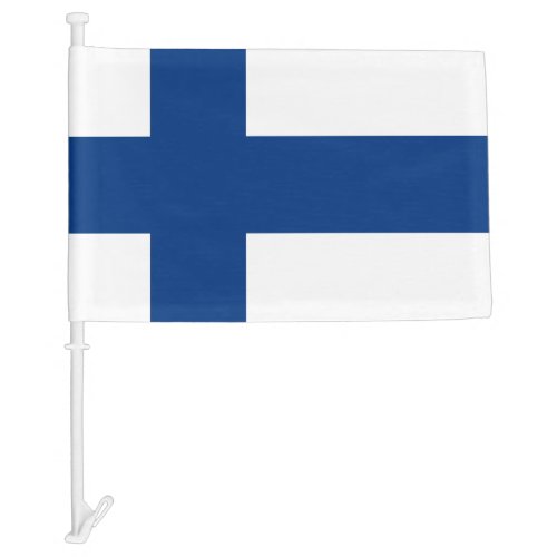 Finland Car Flag