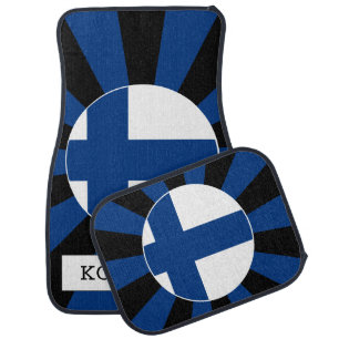 Finland Car Floor Mat & Finnish Flag / Patriots