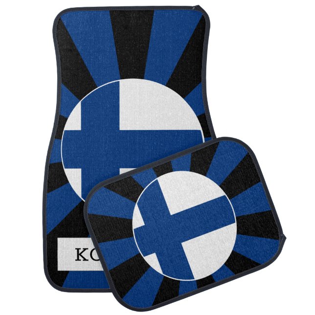 Finland Car Floor Mat & Finnish Flag / Patriots (Set)
