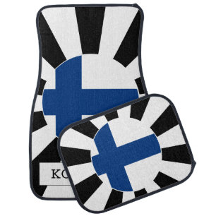 Finland Car Floor Mat & Finnish Flag / Patriots