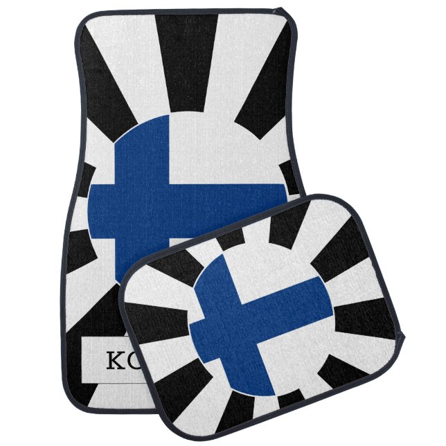 Finland Car Floor Mat & Finnish Flag / Patriots (Set)