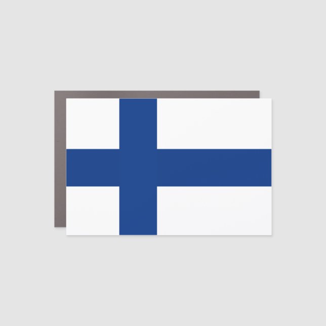 Finland Car Magnet (Front)