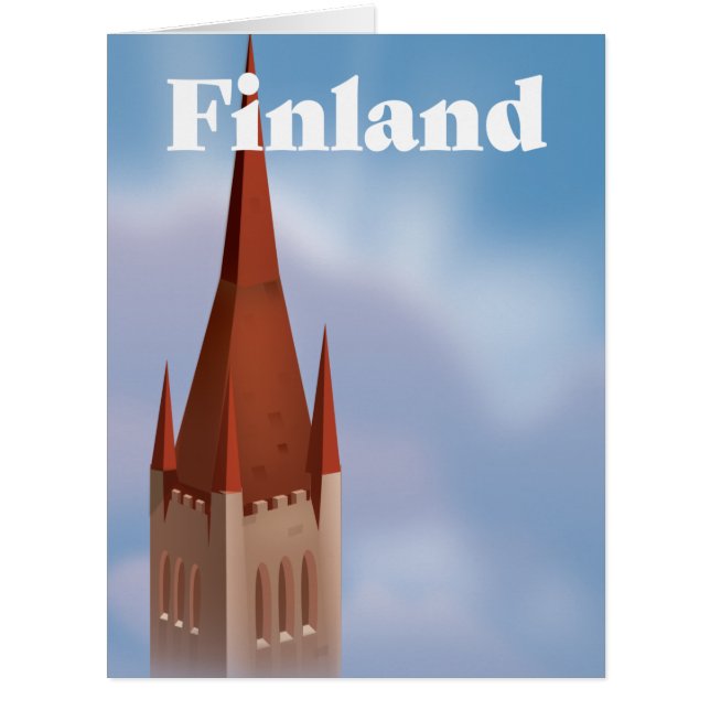 Finland Church  Cards (Front)