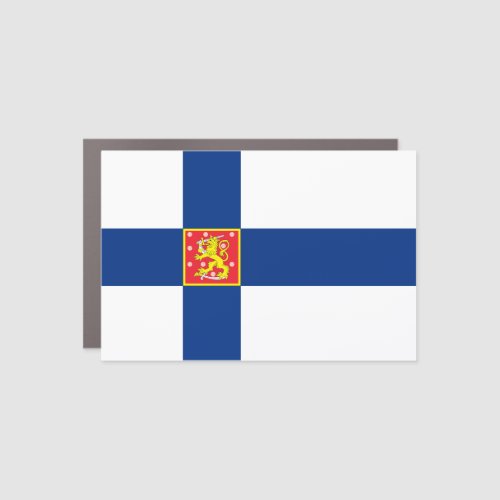 Finland Coat of Arms Car Magnet