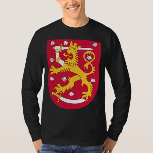 Finland Coat of arms FI T_Shirt