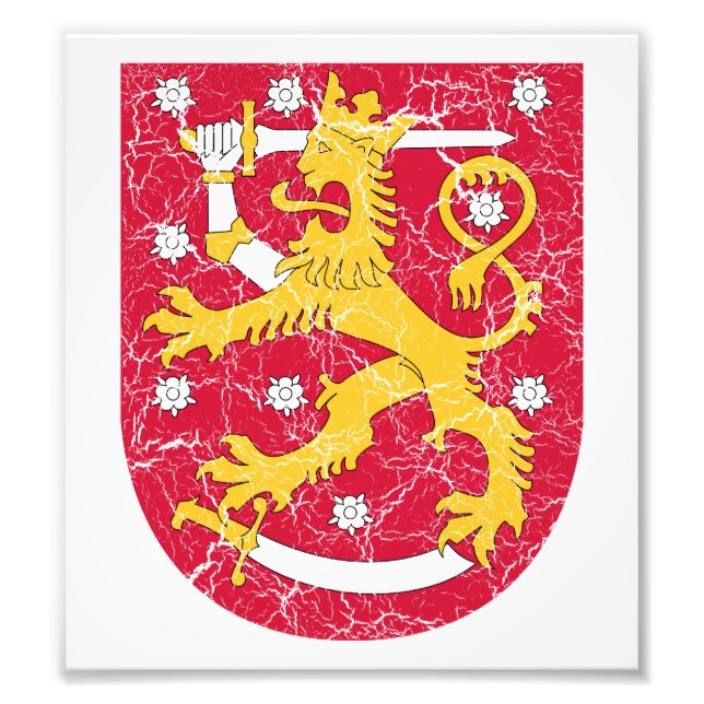 Finland Coat Of Arms Photo Print (Front)