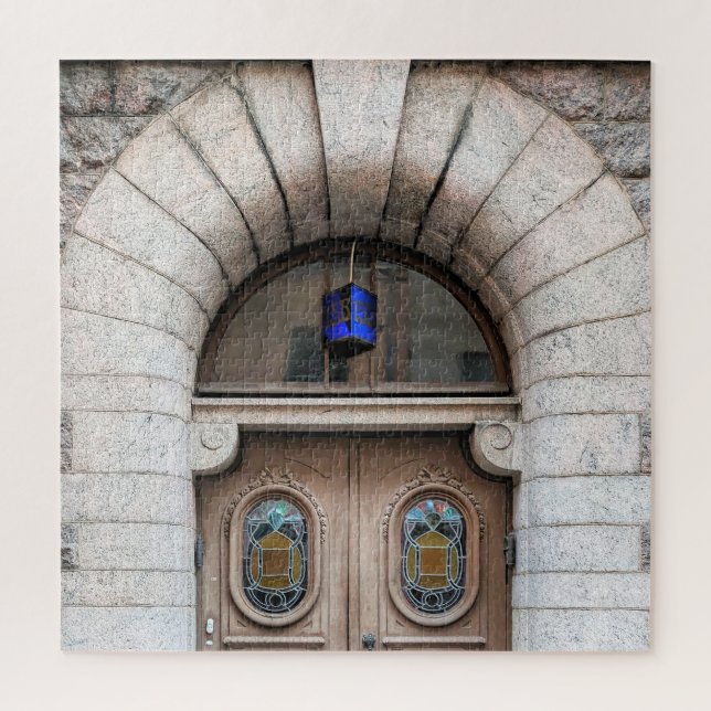 Finland Door Jigsaw Puzzle (Vertical)